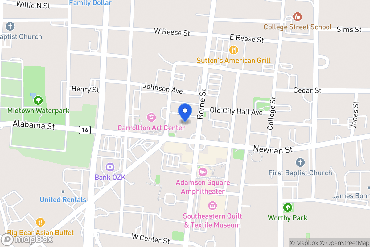 Map of 402 Adamson Sq