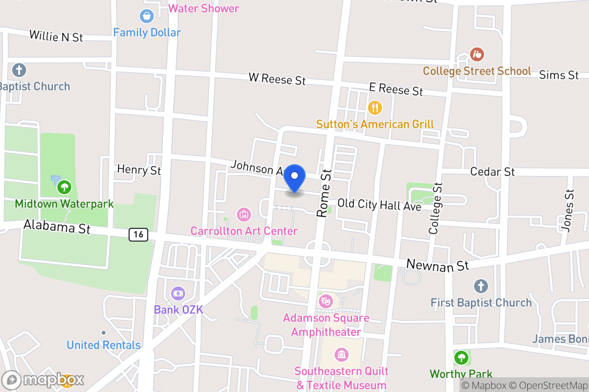 Map of 124 Rome St