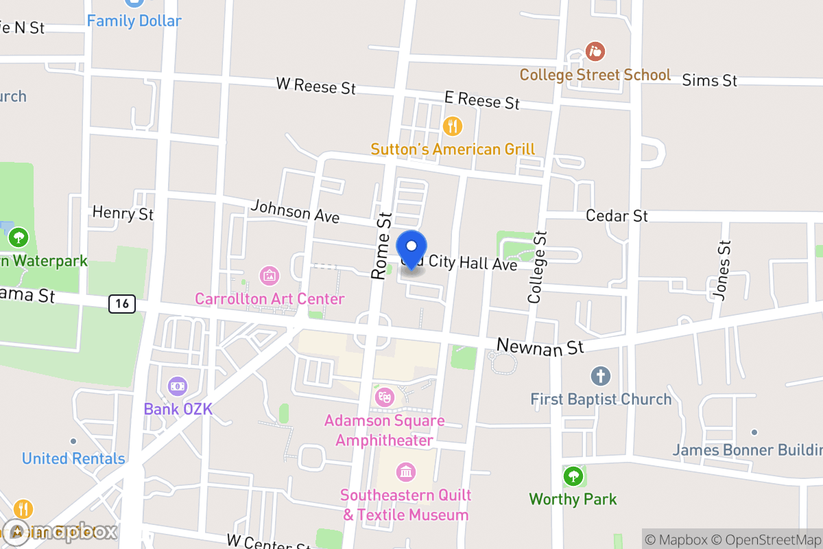 Map of 109 City Hall Ave
