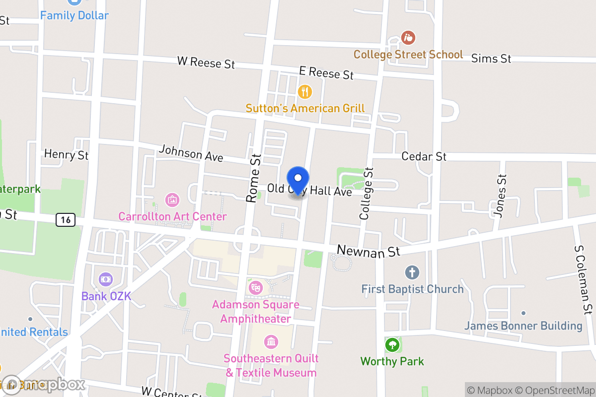 Map of 127 City Hall Ave