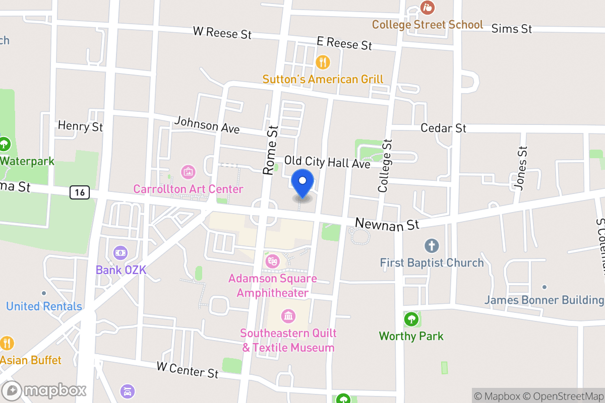 Map of 120 Newnan St