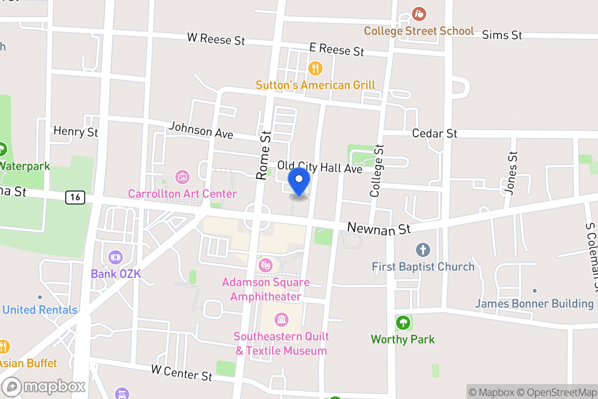 Map of Newnan St
