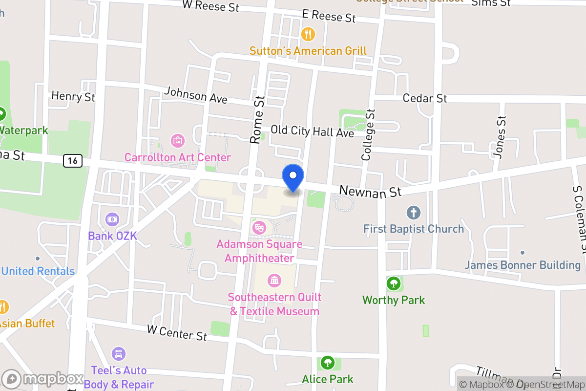 Map of 123 Newnan St