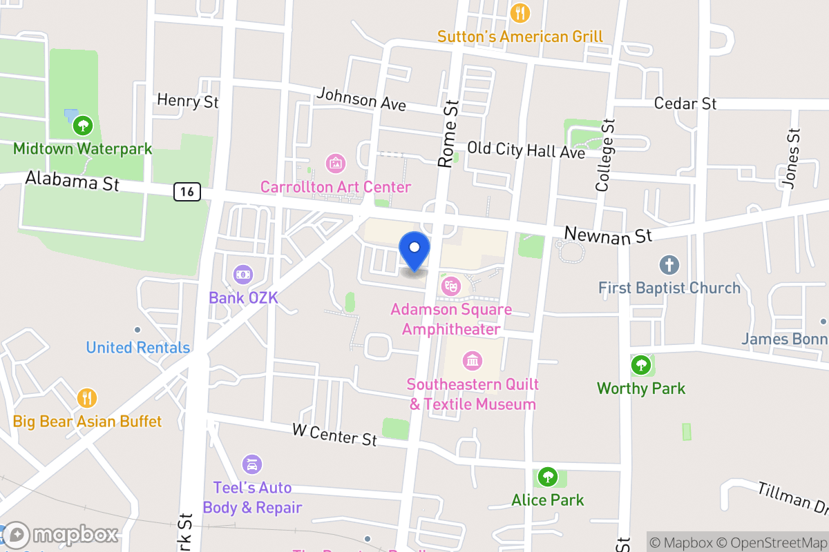 Map of 117 Bradley St