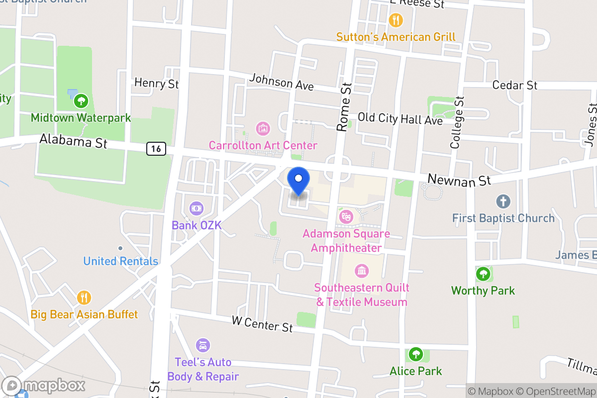 Map of Presbyterian Ave