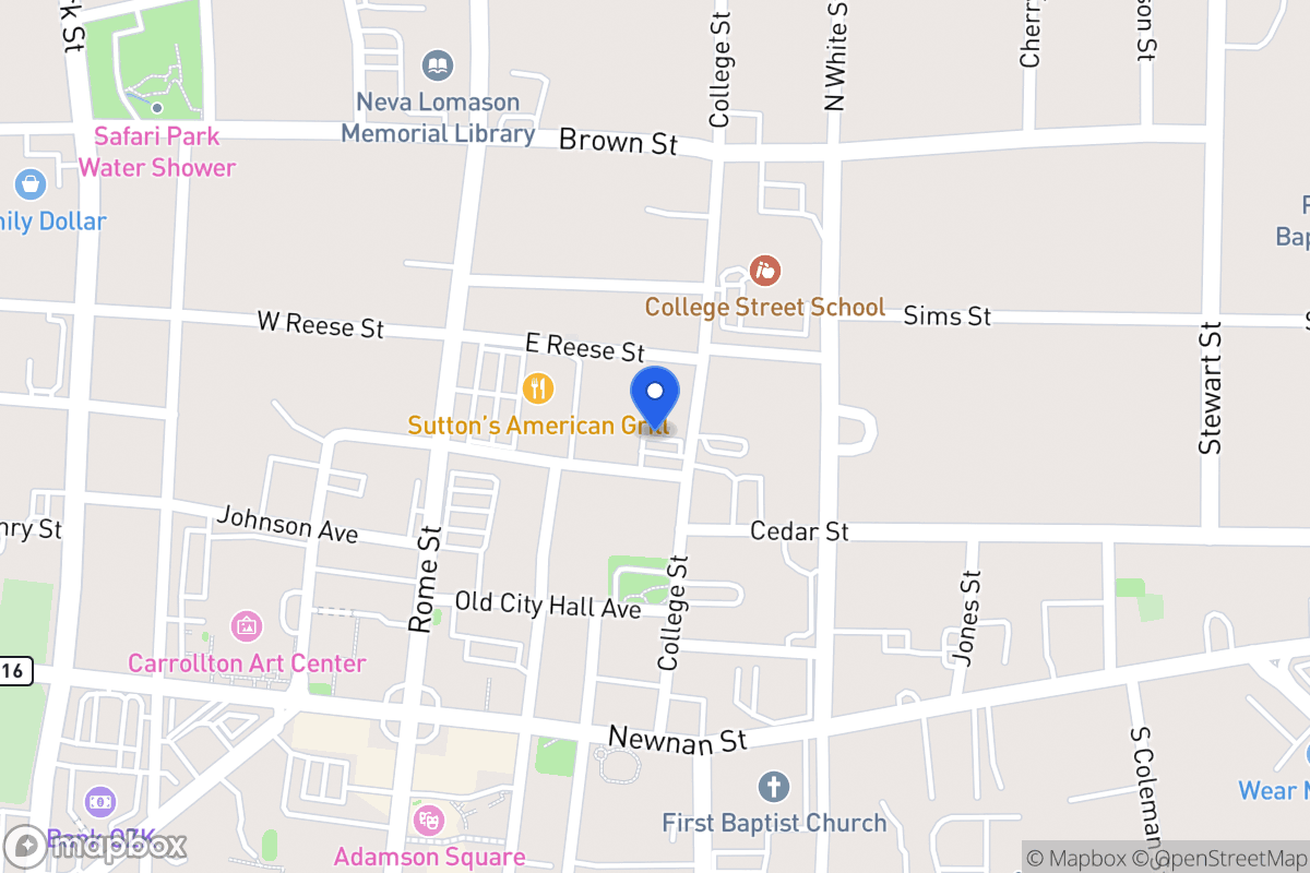 Map of 318 College St
