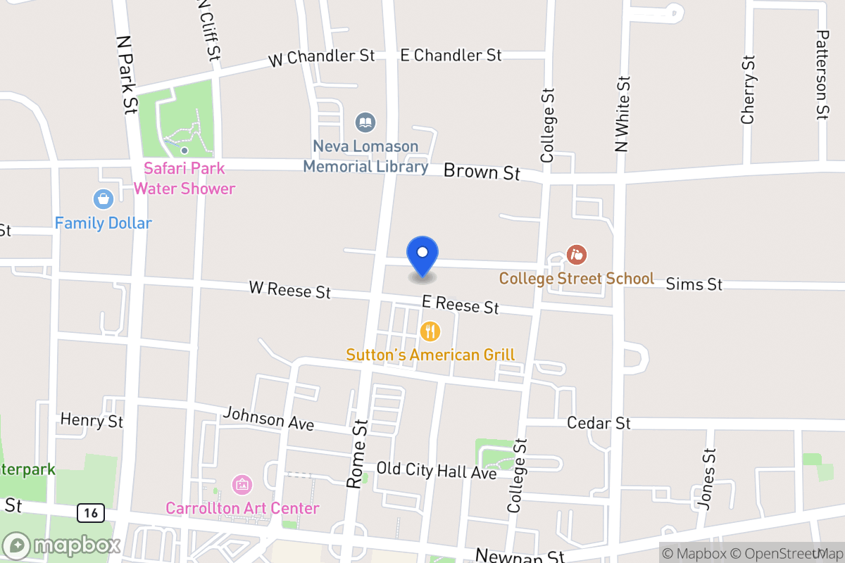 Map of 501 Rome St