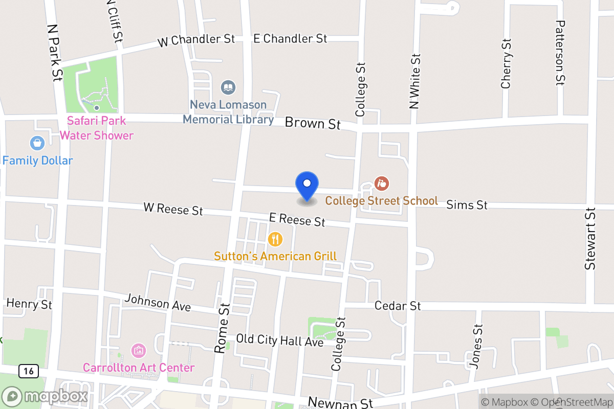 Map of 127 Rhudy St