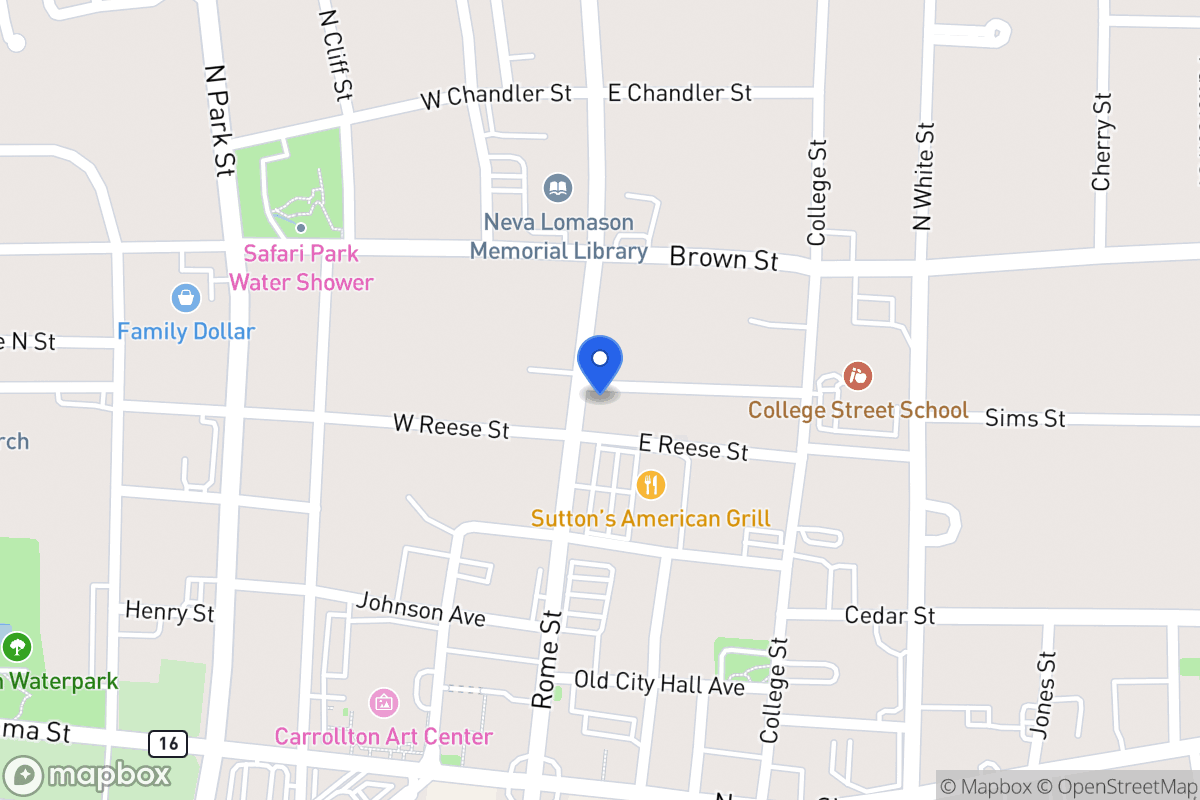 Map of 535 Rome St