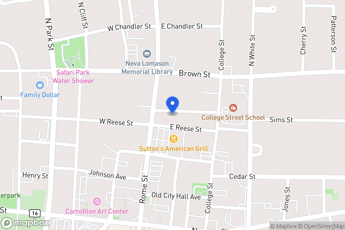 Map of 35 Rhudy St