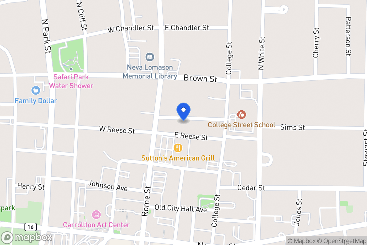 Map of 45 Rhudy St
