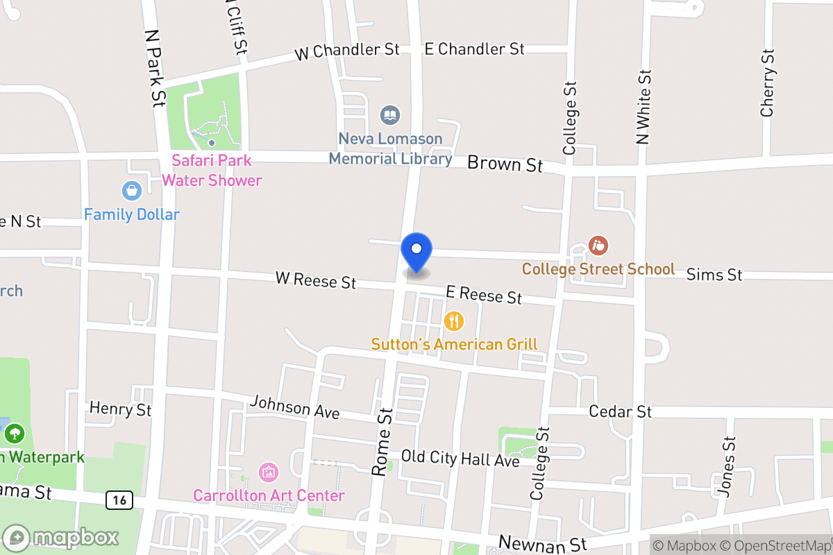 Map of 515 Rome St