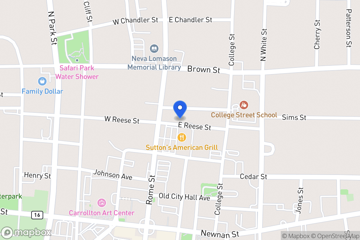 Map of 30 E Reese St