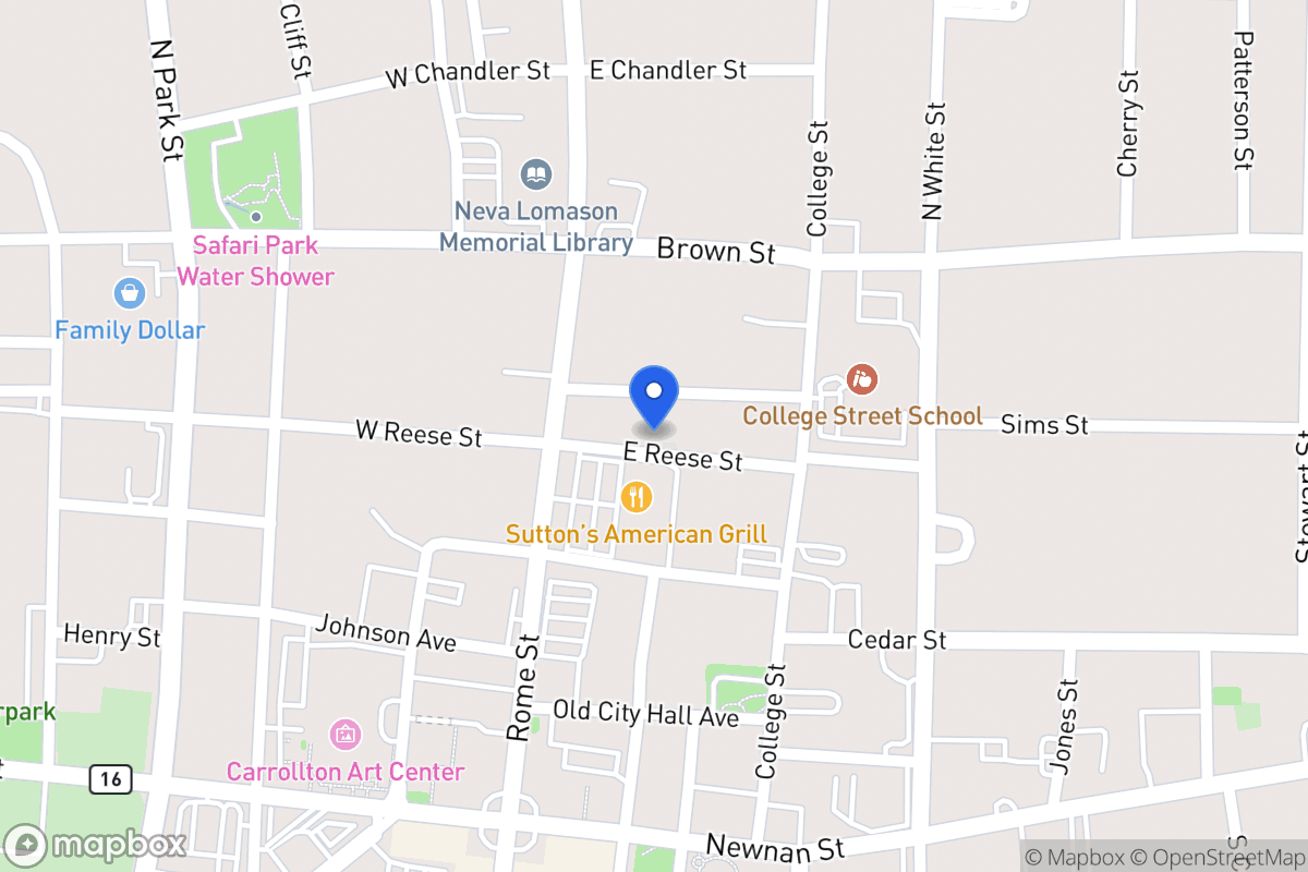 Map of 40 E Reese St