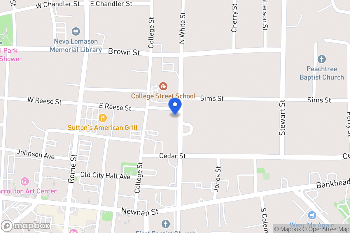 Map of 330 N White St