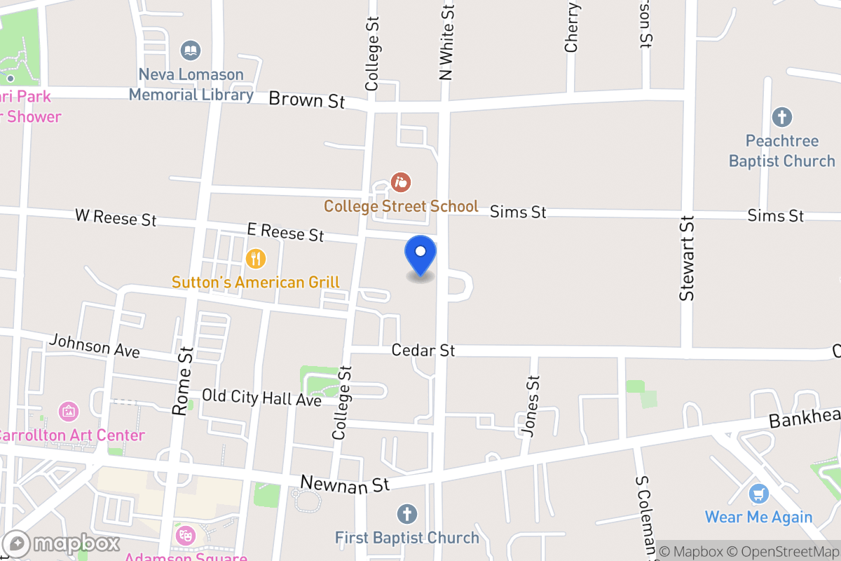 Map of 322 N White St