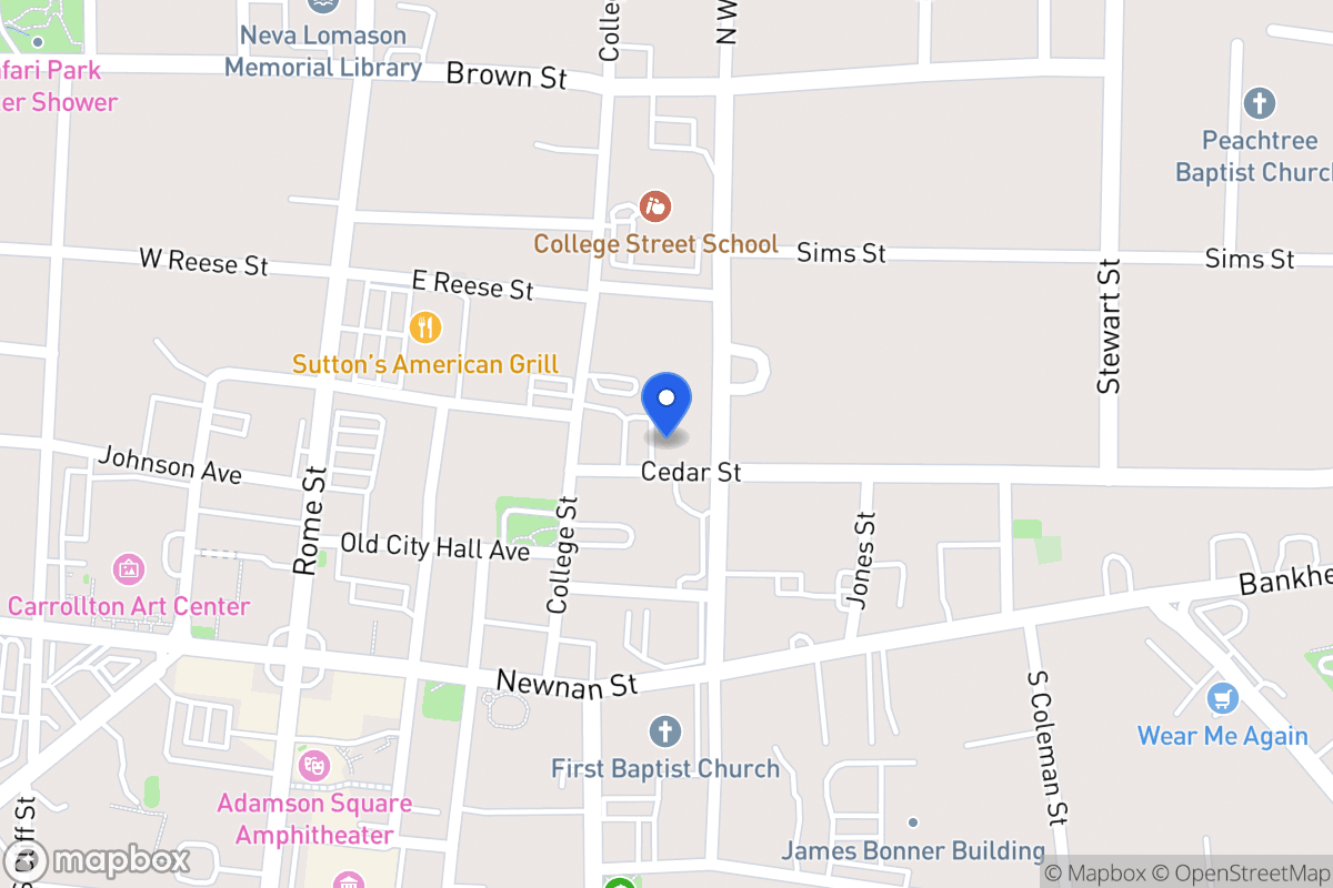 Map of 108 Cedar St