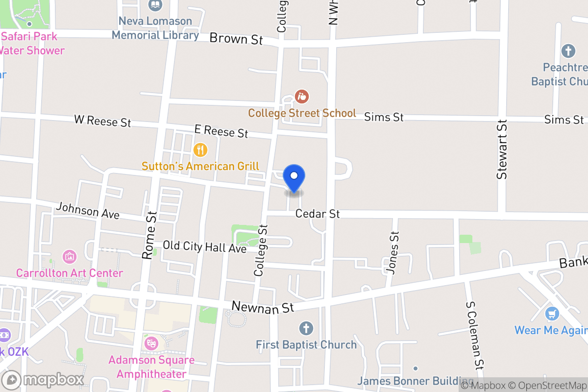 Map of 106 Cedar St