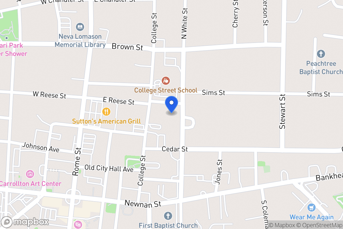 Map of 330 1/2 N White St