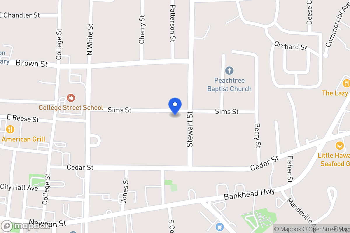 Map of 134 Stewart St