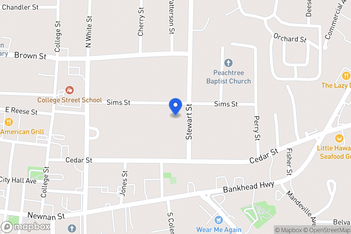Map of 128 Stewart St