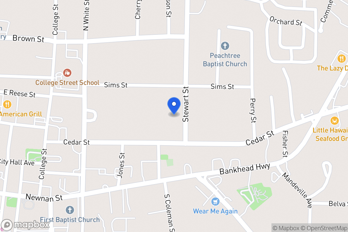 Map of 120 Stewart St