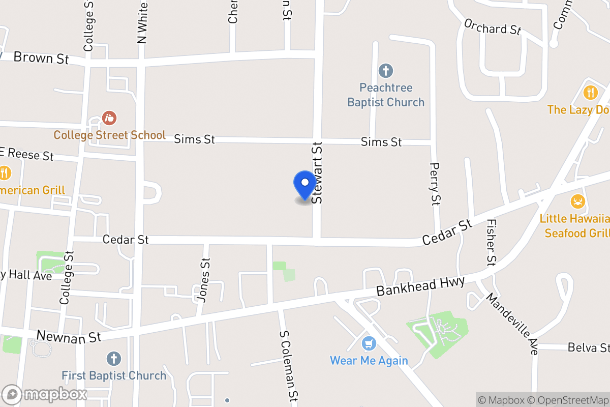 Map of 116 Stewart St