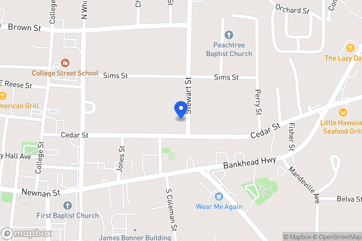 Map of 104 Stewart St