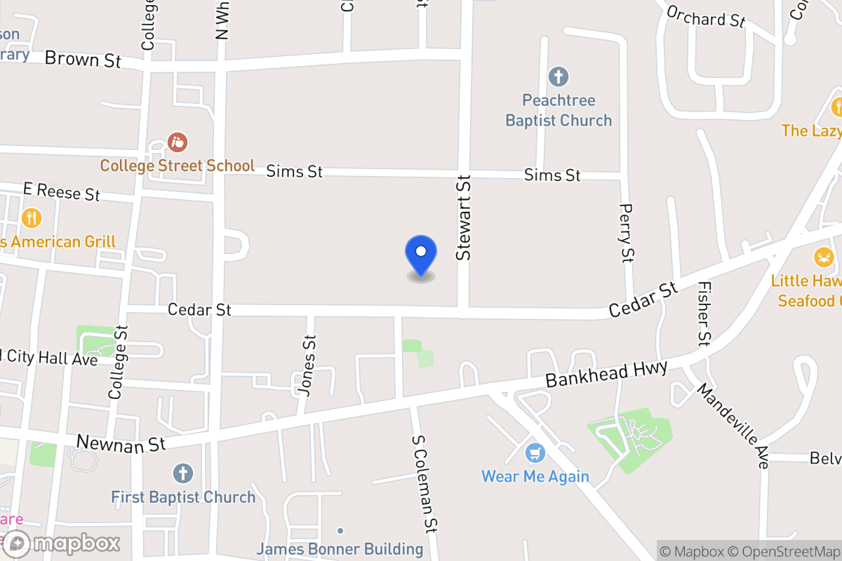 Map of 410 Cedar St