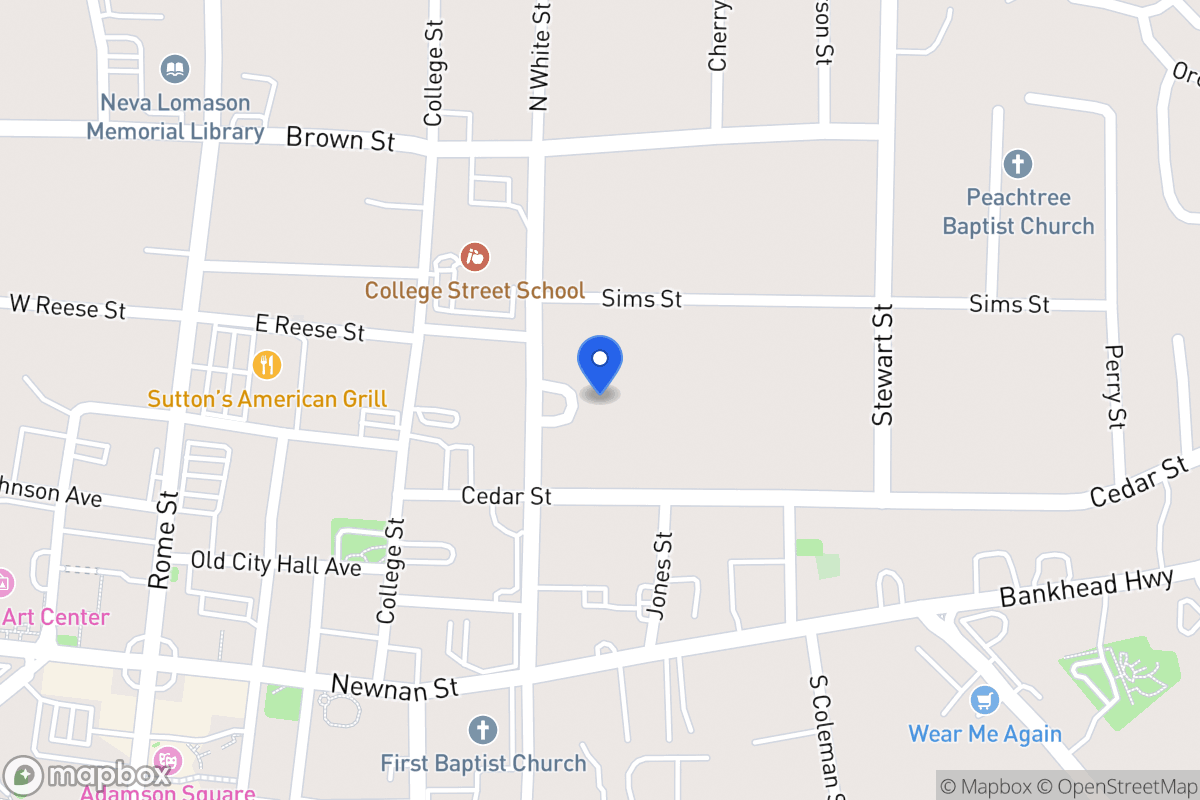 Map of 115 N White Cir