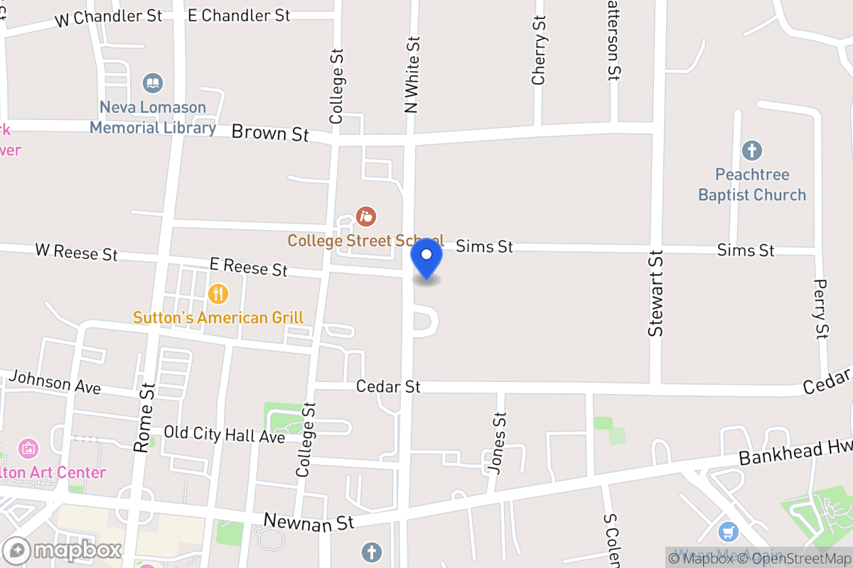 Map of 329 N White St