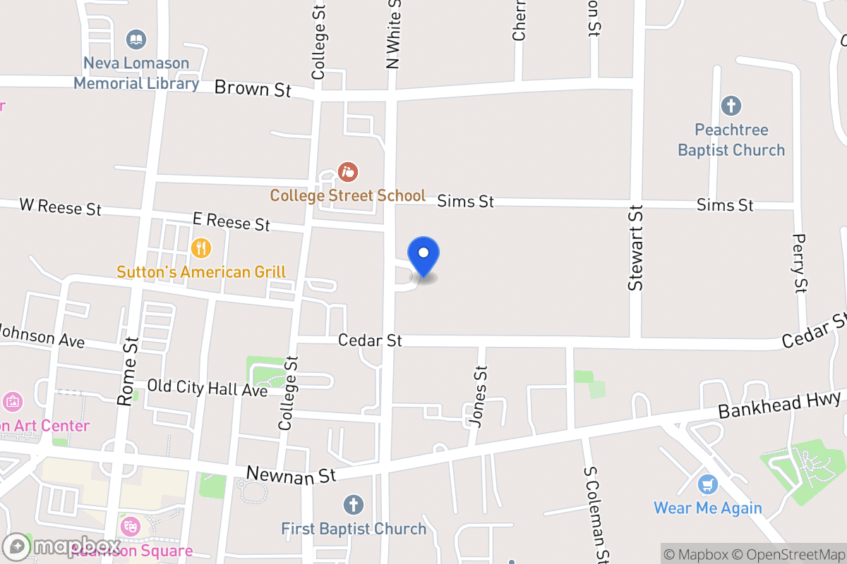 Map of 109 N White Cir