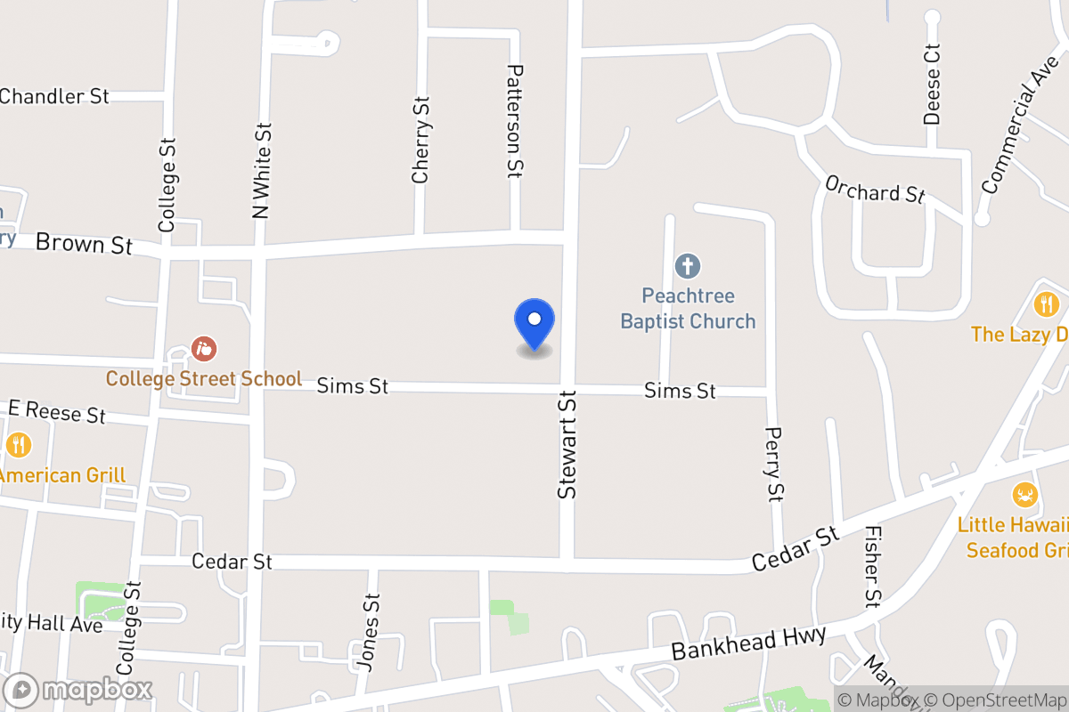 Map of 204 Stewart St
