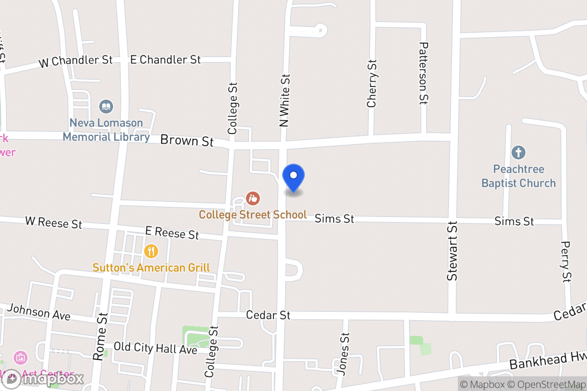 Map of 409 N White St