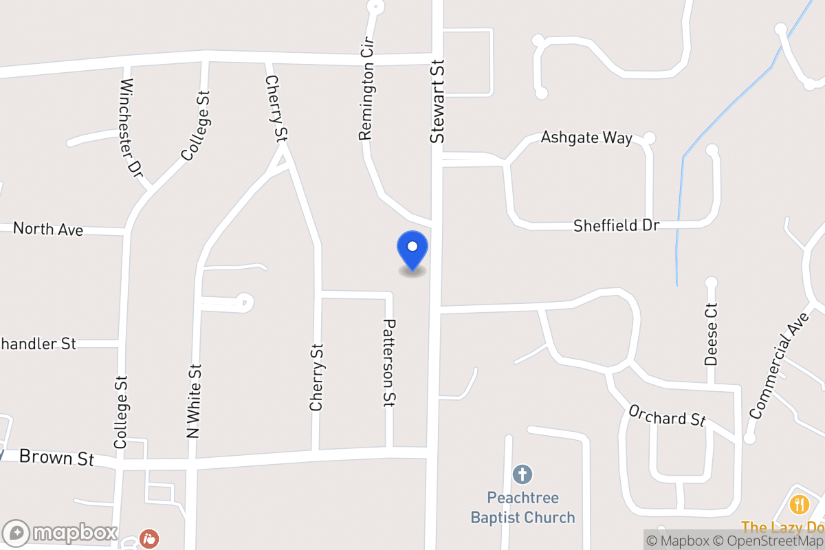 Map of 354 Stewart St