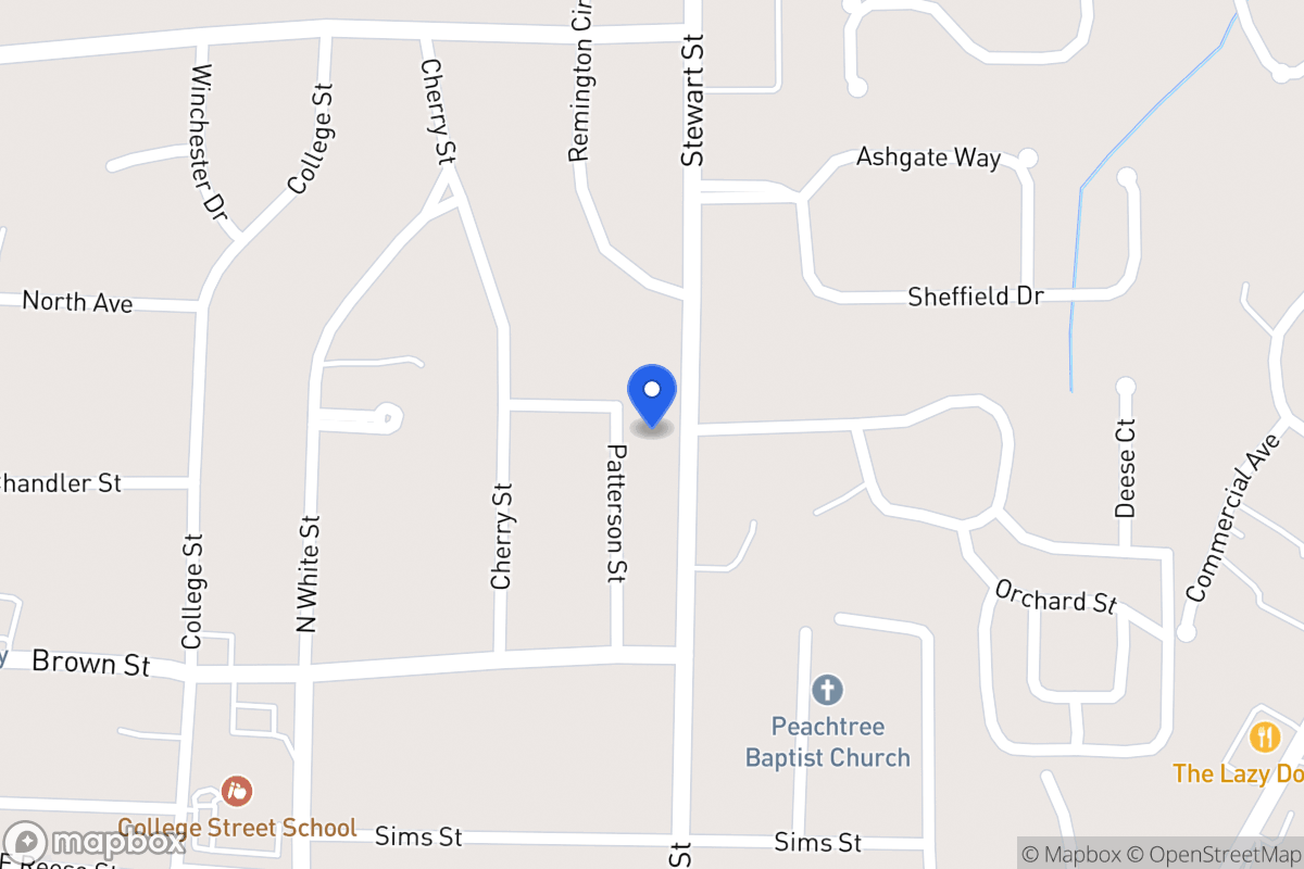 Map of 342 Stewart St