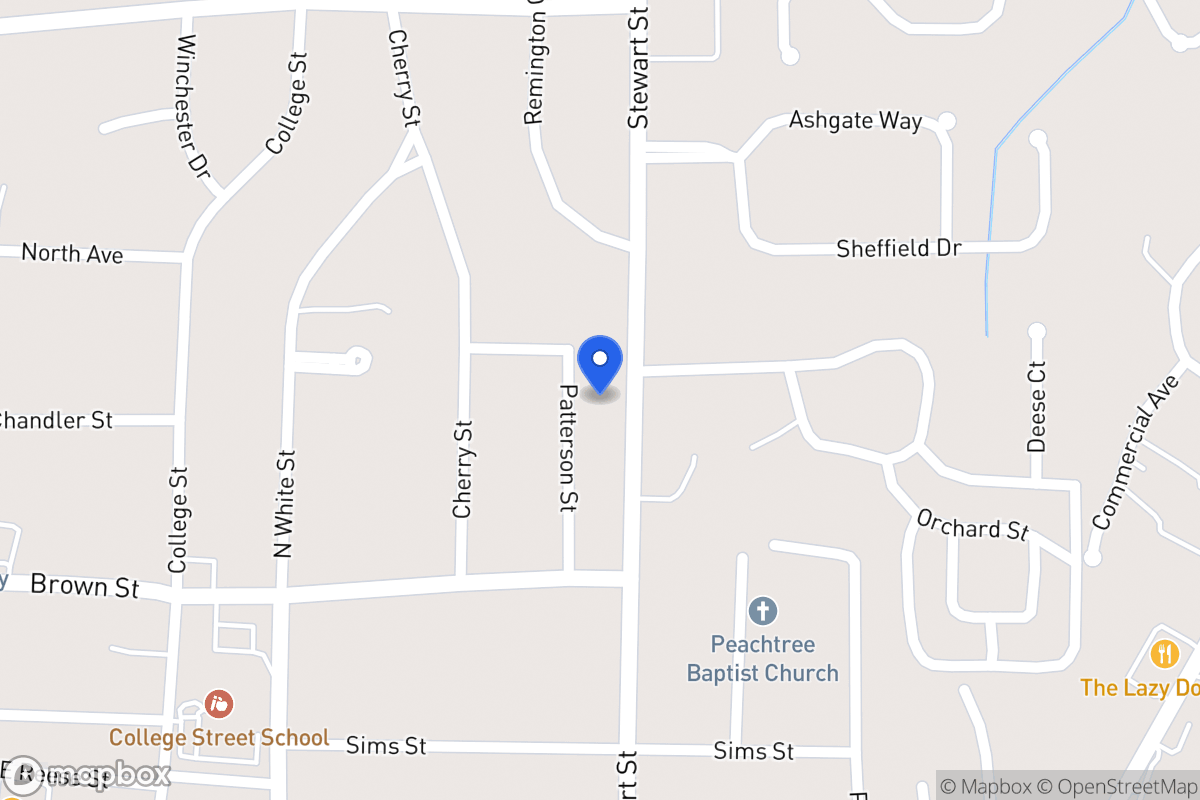 Map of 338 Stewart St