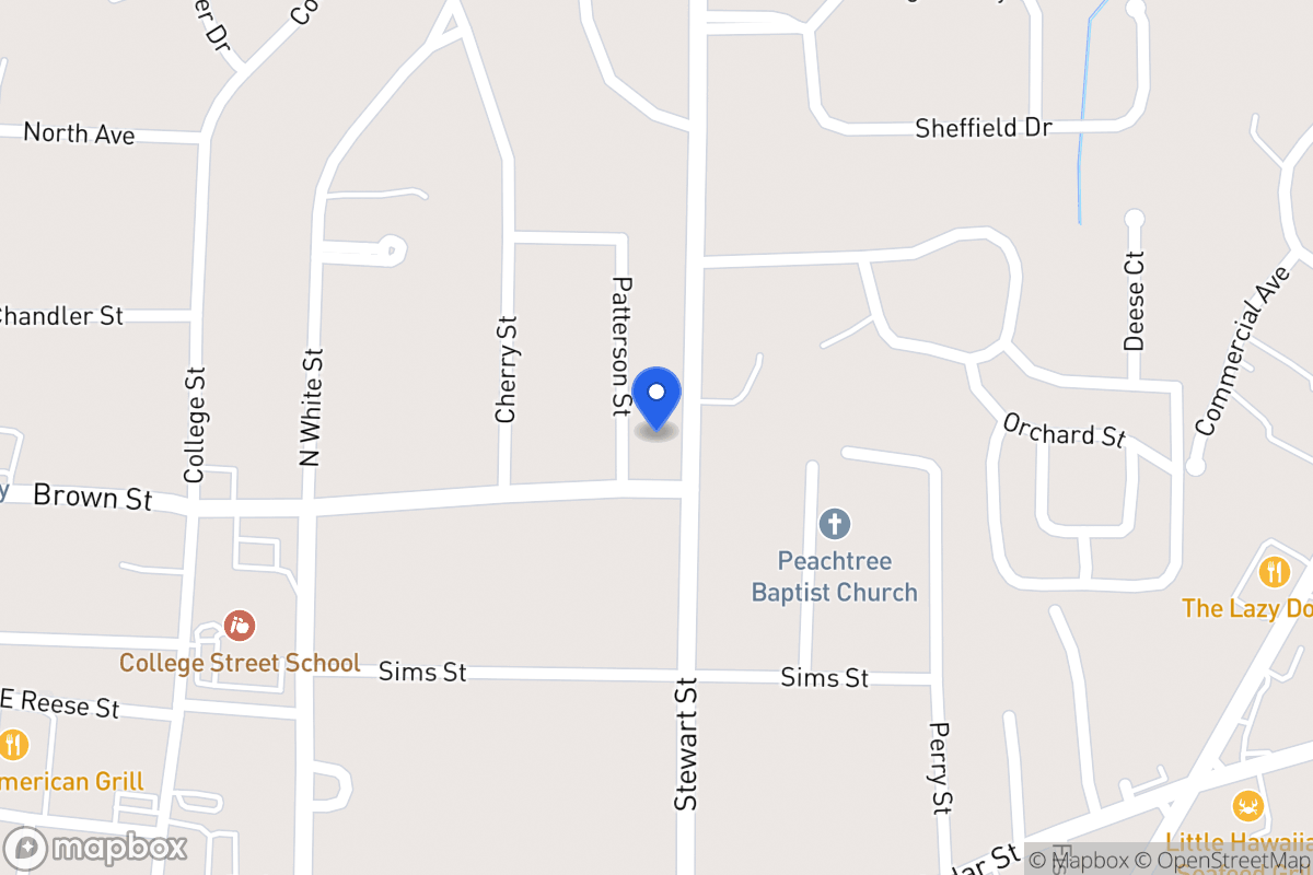Map of 306 Stewart St