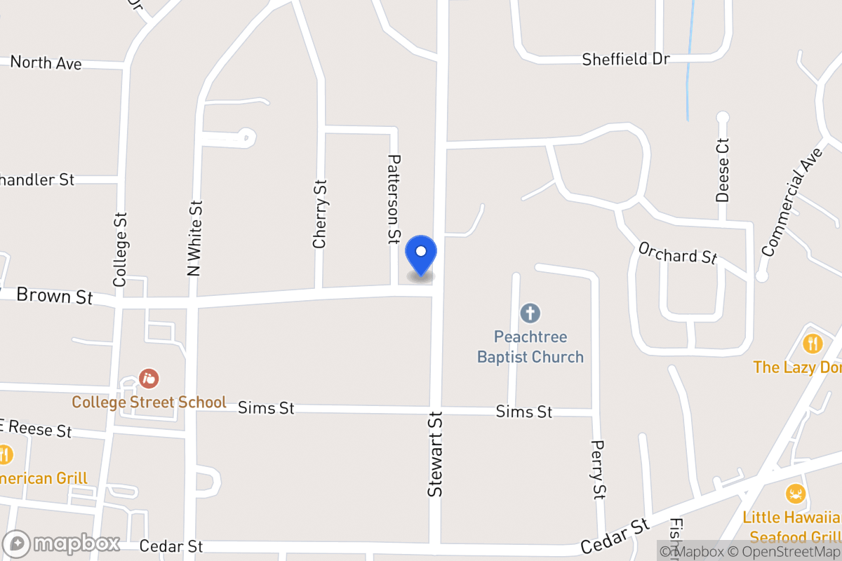 Map of 302 Stewart St