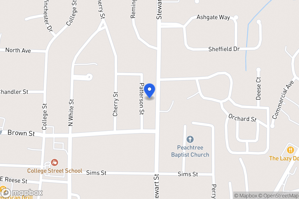 Map of 324 Stewart St