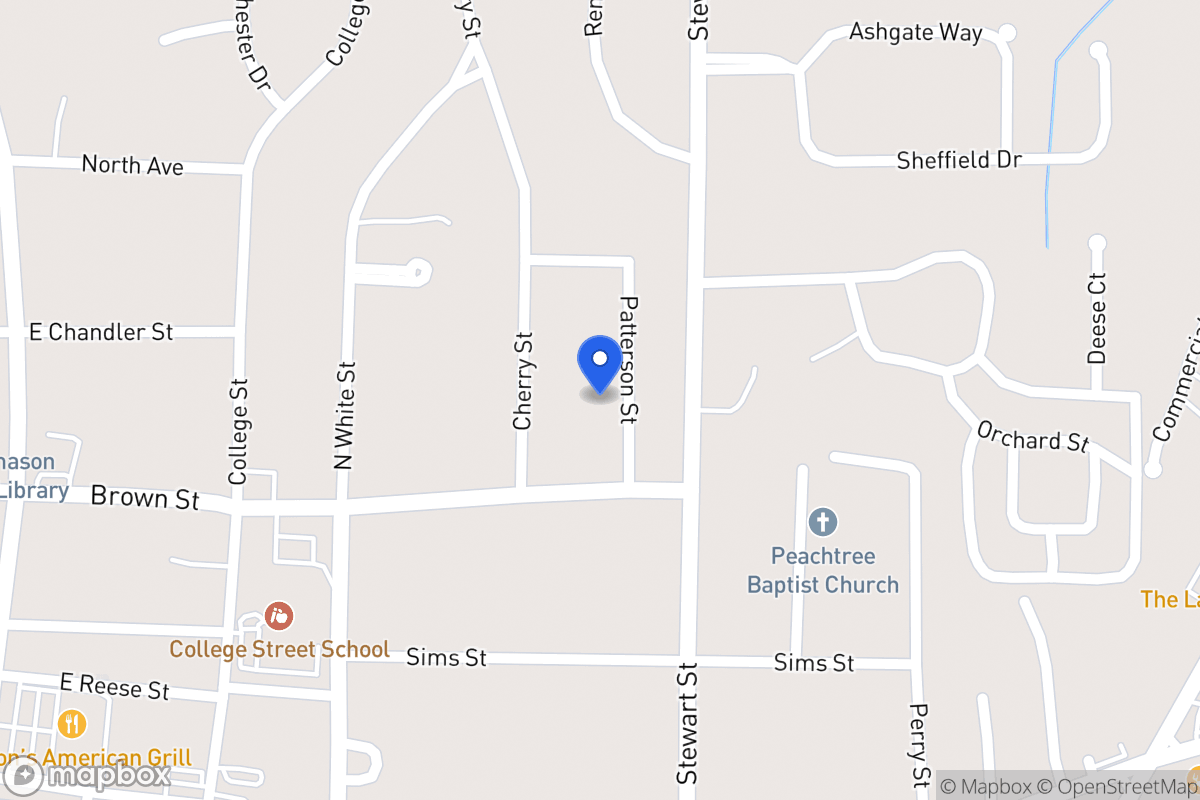 Map of 122 Patterson St