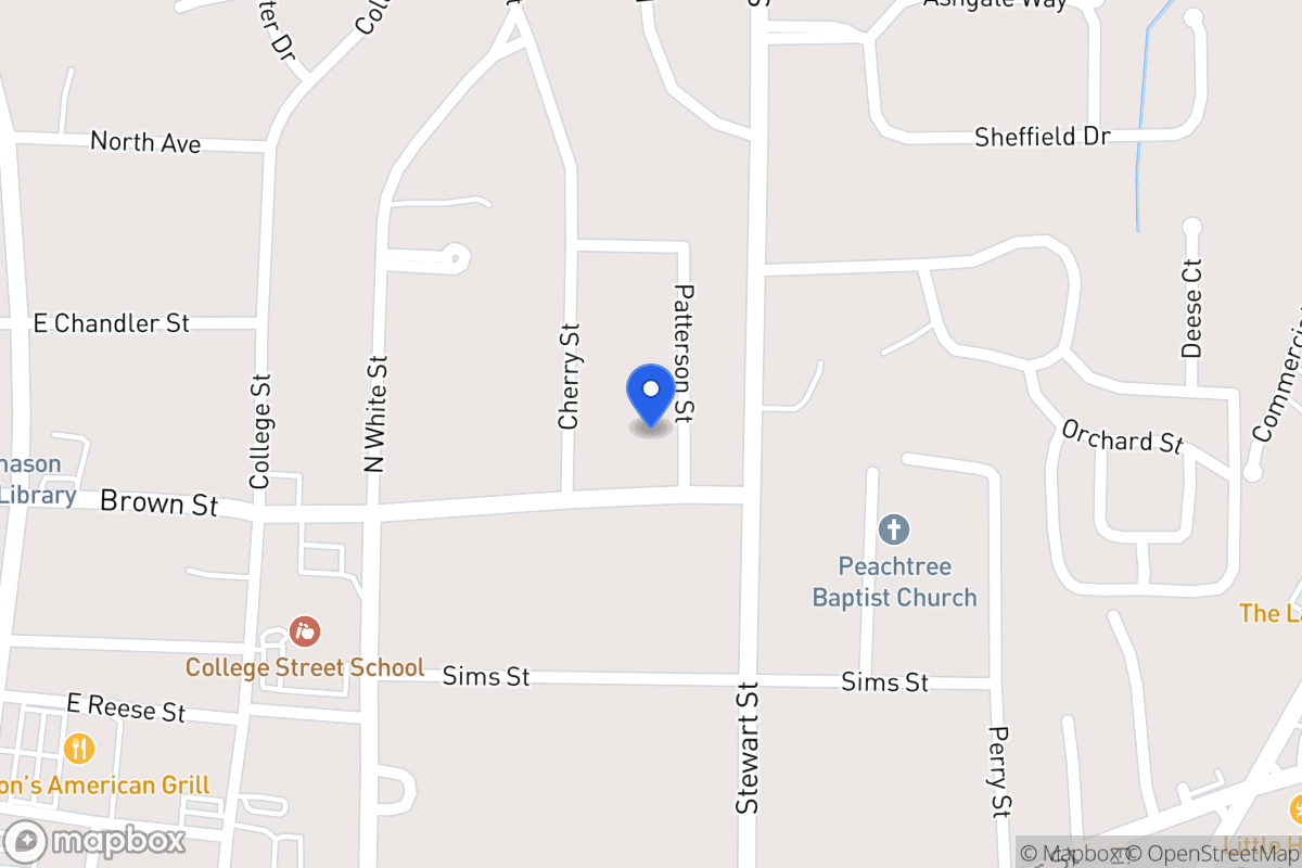 Map of 114 Patterson St