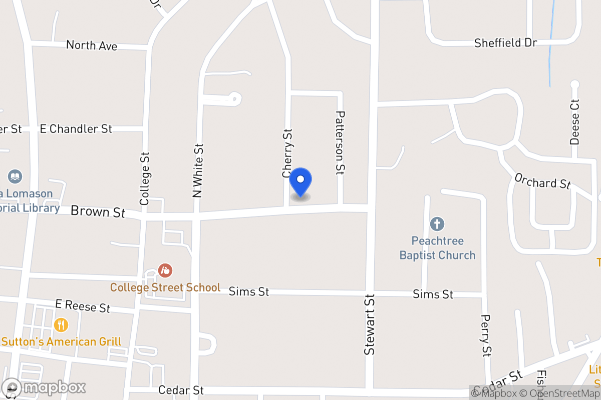 Map of 101 Cherry St