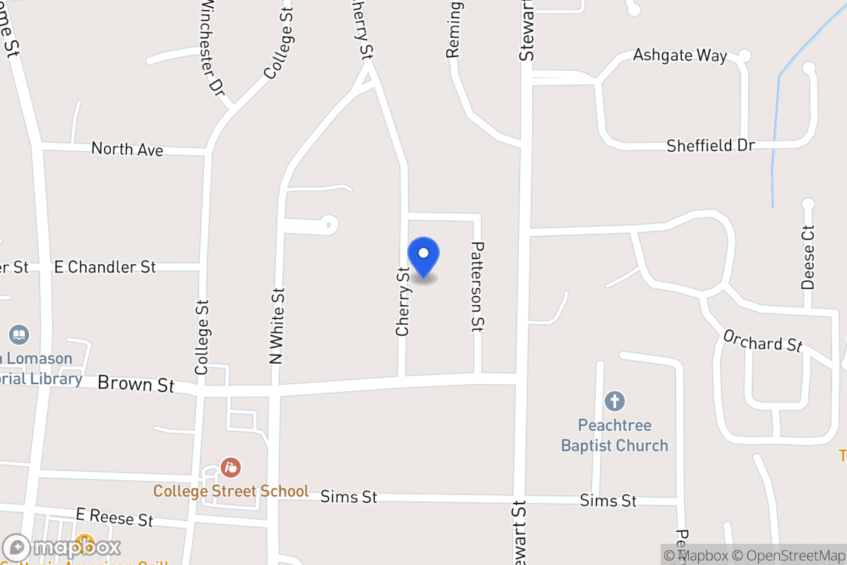 Map of 131 Cherry St