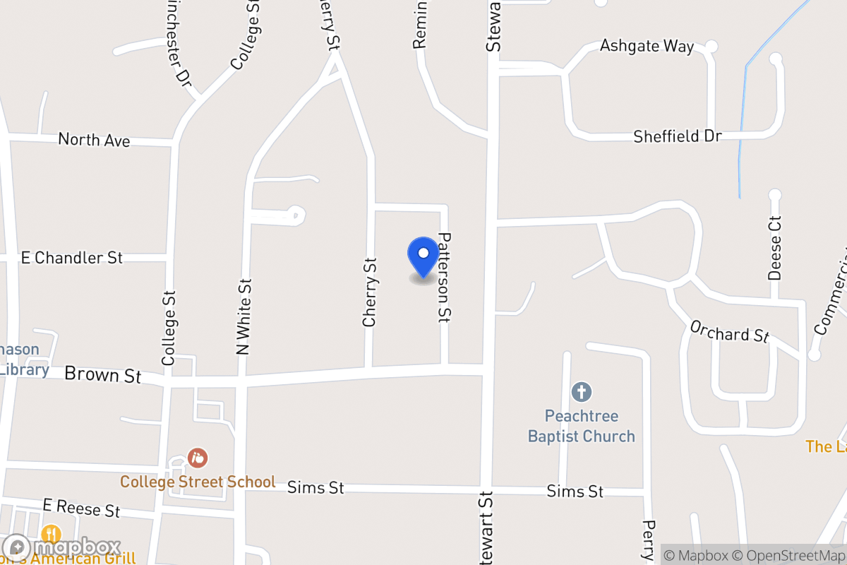 Map of 124 Patterson St