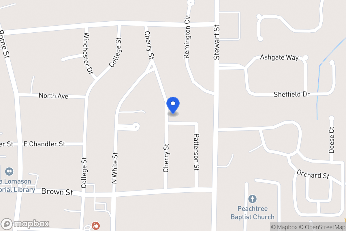 Map of 116 Cherry Dr