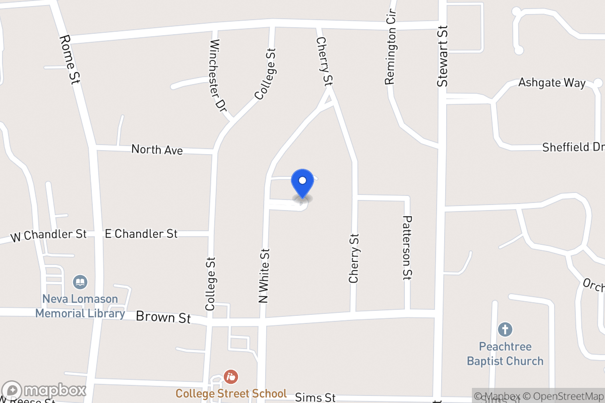 Map of 541 N White St