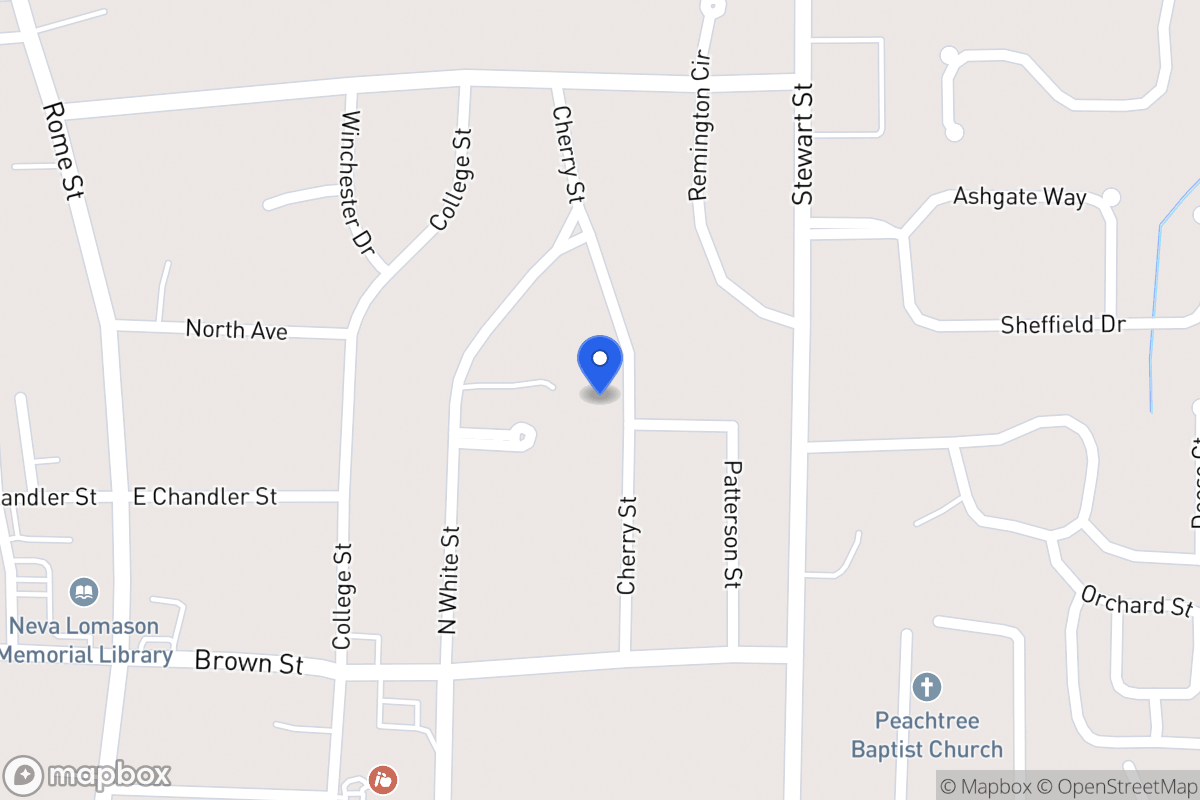 Map of 158 Cherry St