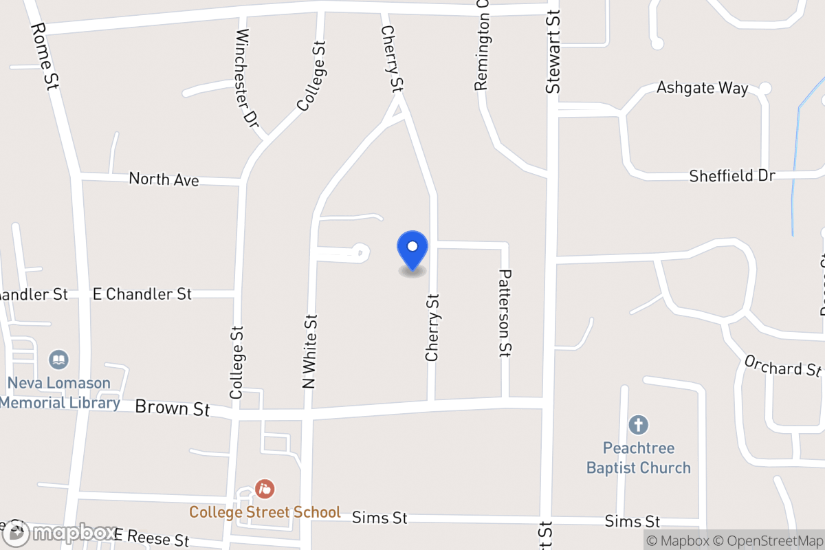 Map of 142 Cherry St