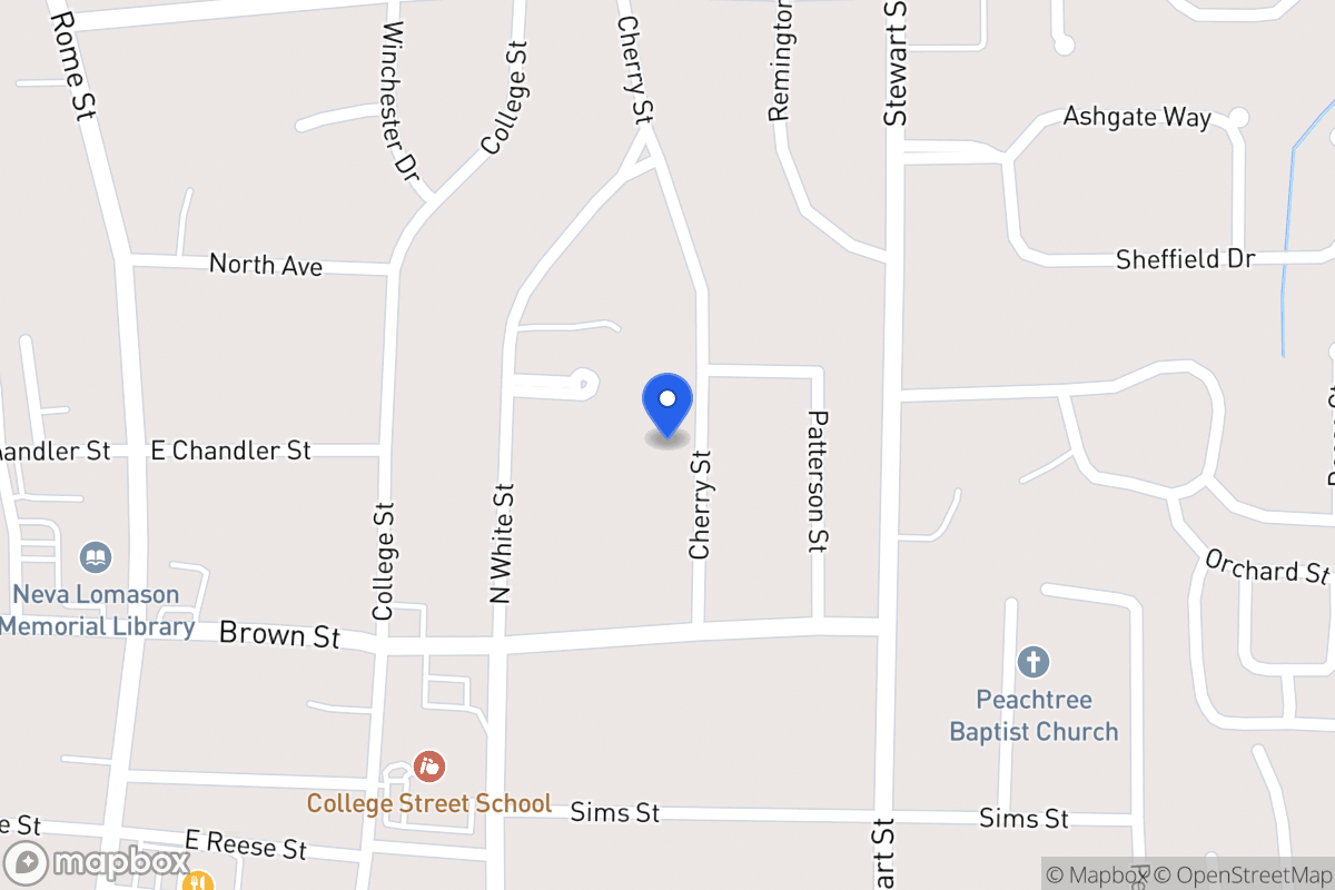 Map of 138 Cherry St